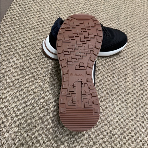 Loro Piana Weekend Walk Evo Lace Up Sneaker Black Mens Size 41 EU - Picture 5 of 8